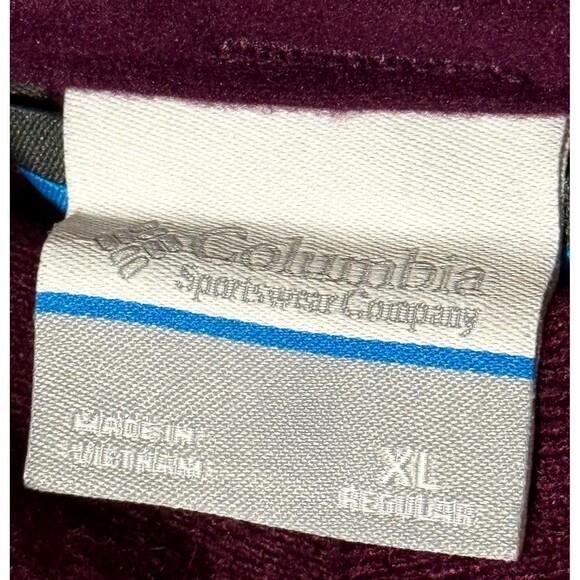 Columbia Waterproof Insulated Ski Pants XL Purple Skiing Snowcore Cozy Utility - Picture 7 of 9